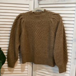 Abercrombie & Fitch Puff Sleeve Sweater